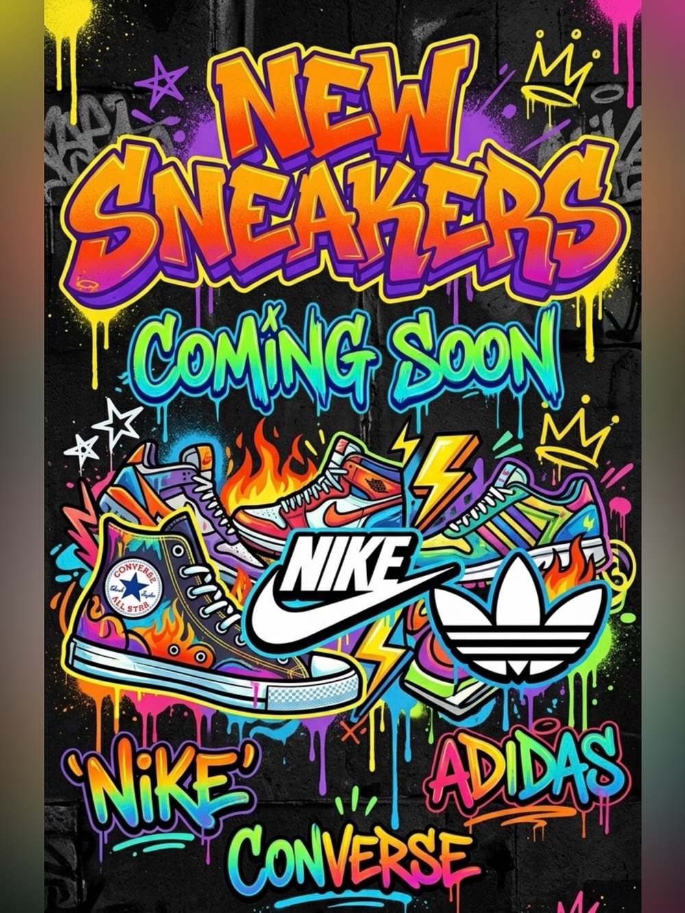 New Sneakers Coming Soon! Follow Me For Updates!
